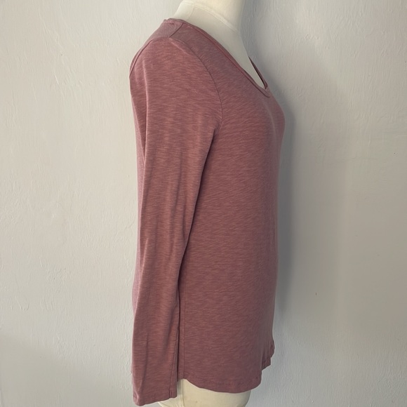ST TROPEZ MODAL Long sleeve Top Size Small Mauve Excellent Condition - Picture 6 of 8